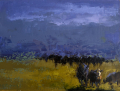 DK Palecek comp 10 Exempt from Gathering 9x12 oil 800