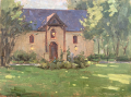Diane Frossard Christoval Vineyard Chapel. #4 9x12 Oil $900