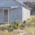 Neal Hughes #7 Rowena Flowers 20x20 Oil $4200 copy
