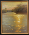 Olena Babek Where the Rivers Meet #11 Oil $2,350