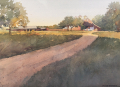 Richard Sneary #7 Three Cupolas 14x10 Watercolor $1250