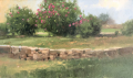 SOLD Shawn Cornell # 6 Roses are Red, Sometimes 12x7 Oil $600